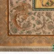 1119-7.webp فرش ابریشم ماشینی A1119 نسکافهای کرم