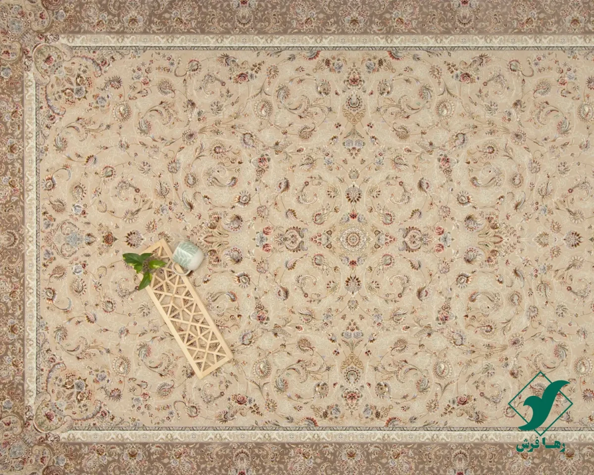 فرش کلاسیک 1521 بژ