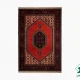 210303-0.webp فرش ابریشم ماشینی 210303 نارنجی مشکی