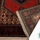 210303-8.webp فرش ابریشم ماشینی 210303 نارنجی مشکی