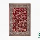 219-1.webp فرش وینتیج 219 لاکی حاشیه آبی