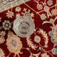 219-3.webp فرش وینتیج 219 لاکی حاشیه آبی