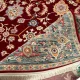 219-8.webp فرش وینتیج 219 لاکی حاشیه آبی