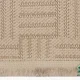فرش مینیمال 2303 کرم نسکافه ای