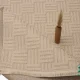 فرش مینیمال 2303 کرم نسکافه ای
