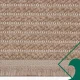 فرش مینیمال 2355 کرم نسکافه ای