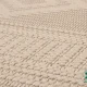 فرش مینیمال 2367 کرم نسکافه ای