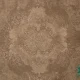 فرش گرد وینتیج 3009 کرم نسکافه‌ای