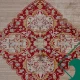 فرش وینتیج 30165 نسکافه ای لاکی
