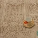 فرش وینتیج 3160 نسکافه‎‌ای کرم