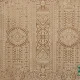 فرش وینتیج 3160 نسکافه‎‌ای کرم