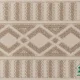 فرش مینیمال 3389 کرم نسکافه‌ای
