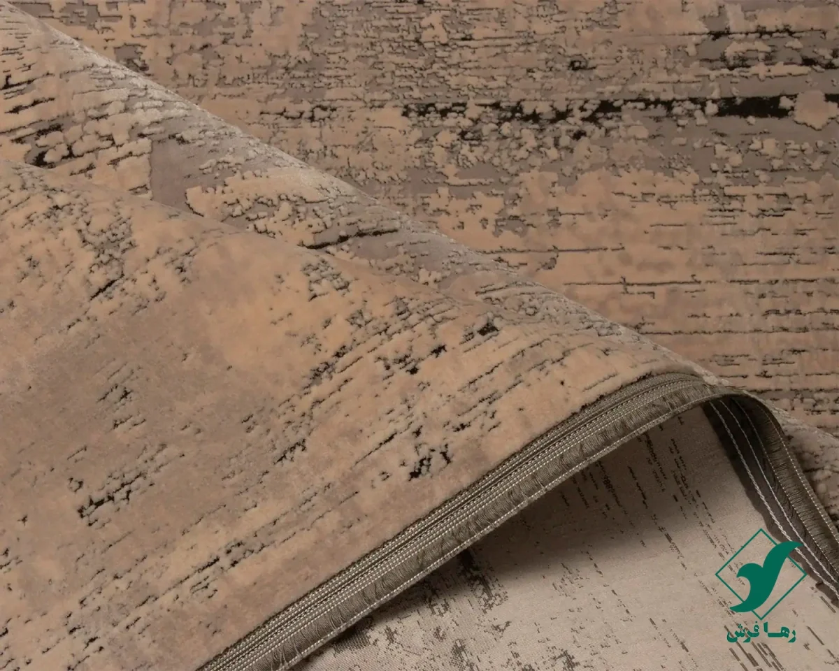 فرش وینتیج 442 طوسی کرم