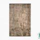 فرش وینتیج 445 طوسی سبز