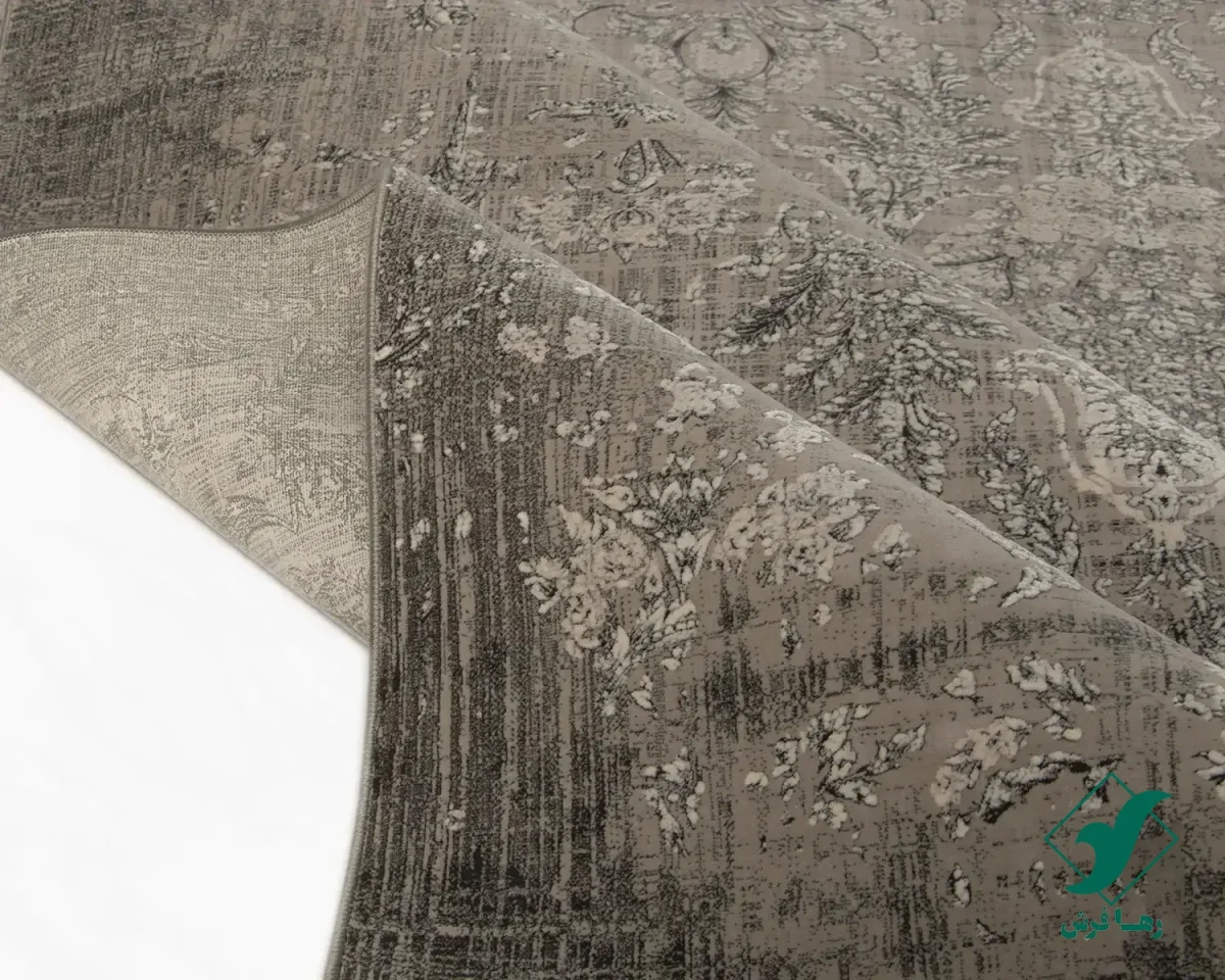 فرش وینتیج 49925 طوسی