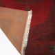 فرش ابریشم ماشینی 702440 قرمز زغالی