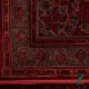 Heris-DLM-3.webp فرش وینتیج هریس دودی DLM قرمز