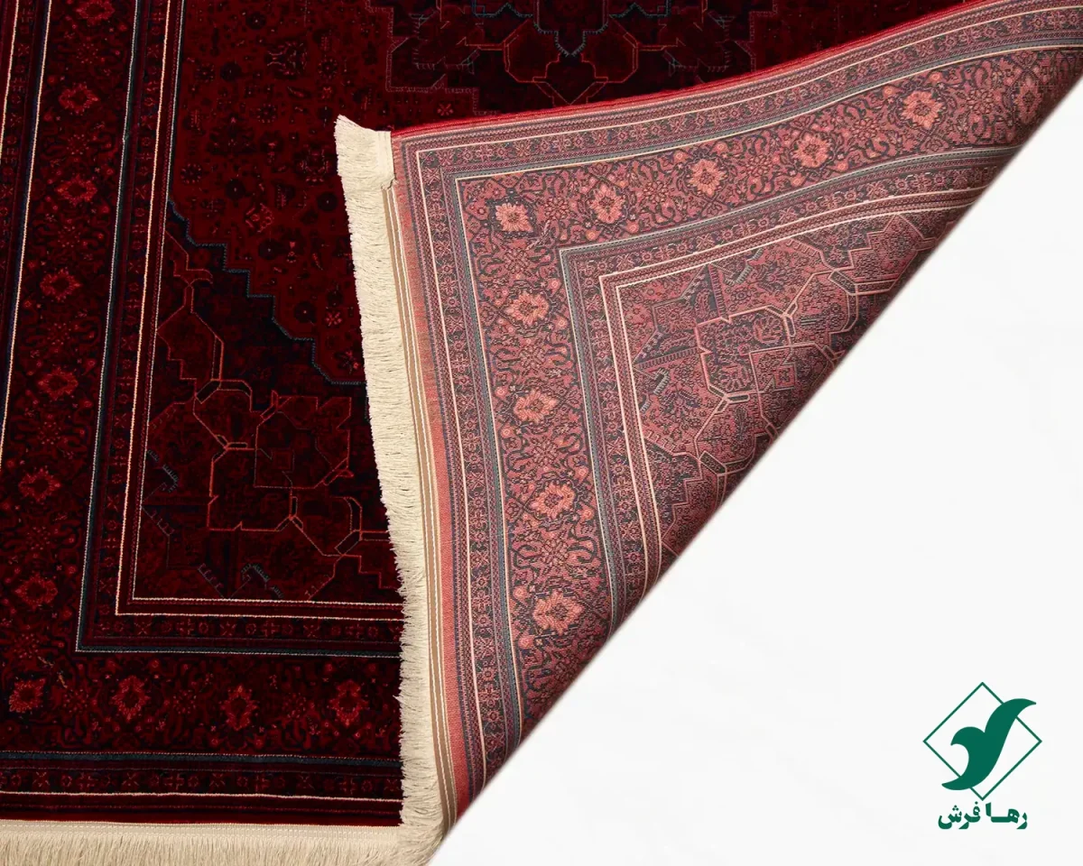 فرش وینتیج هریس LSK لاکی سرمه ای