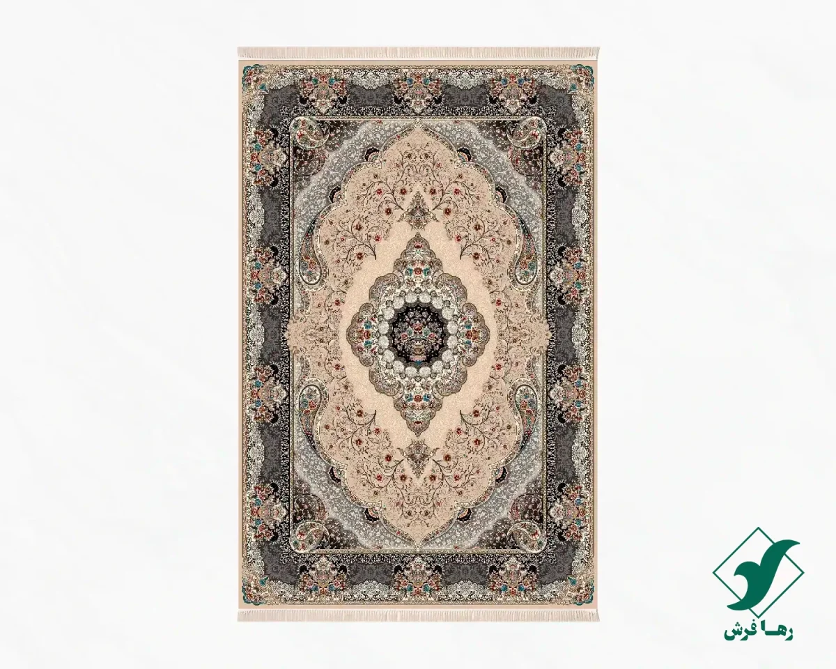 فرش کلاسیک 7005 موکا طوسی