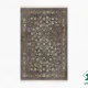 فرش کلاسیک 6018 نقره ای طلایی