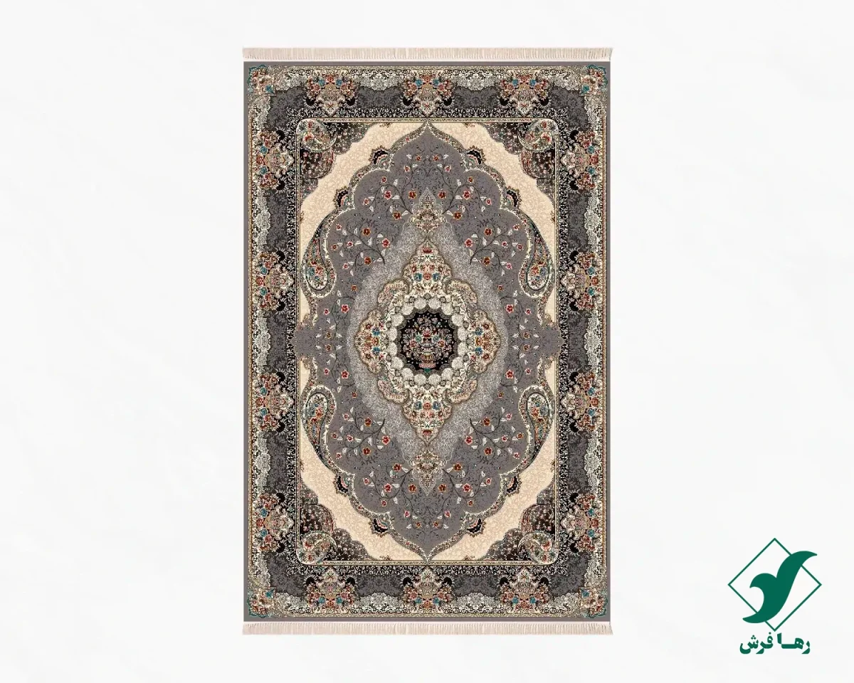 NOGHREI-12.webp فرش کلاسیک 7005 نقره ای طوسی