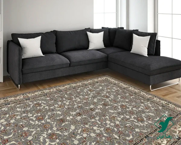 NOGHREI-4-2.webp فرش کلاسیک 6028 نقره ای