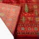 T1050-7.webp فرش ابریشم ماشینی T1050 قرمز لاکی