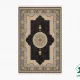 ZOGHALI.webp فرش کلاسیک 6024 ذغالی طلایی