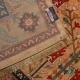 فرش ابریشم ماشینی C1116 بژ گردویی