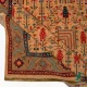 فرش ابریشم ماشینی C1116 بژ گردویی