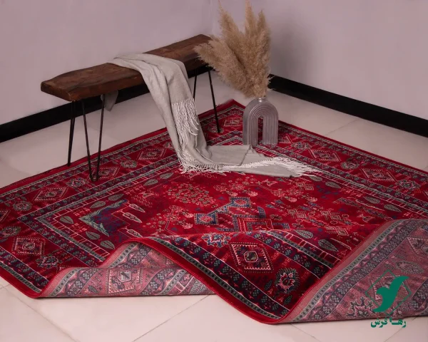 chahar-bagh-10.webp فرش وینتیج چهار باغ لاکی