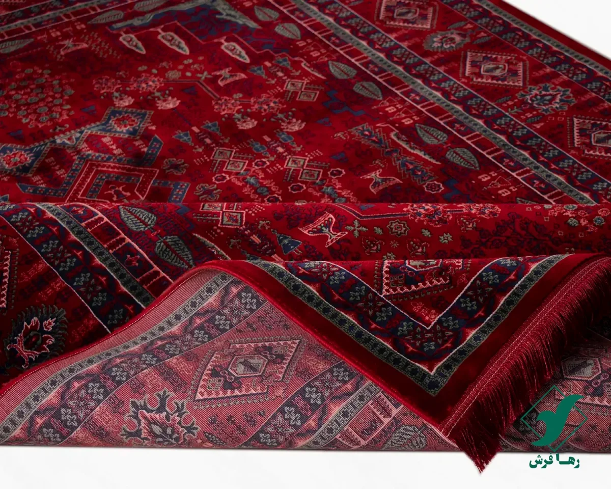 chahar-bagh-6.webp فرش وینتیج چهار باغ لاکی