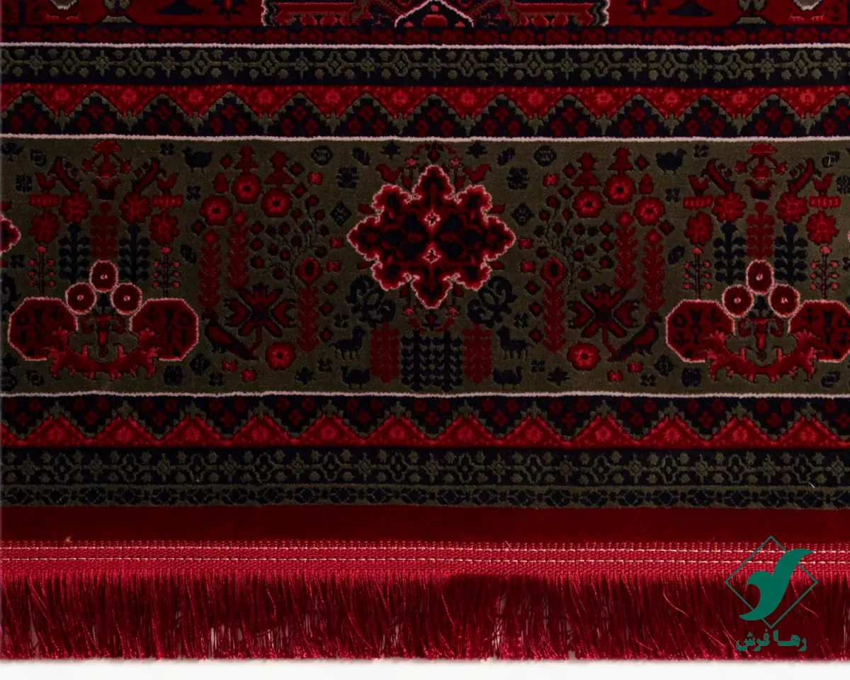 derakhti-lg-e5.webp فرش وینتیج درختی LG قرمز سبز