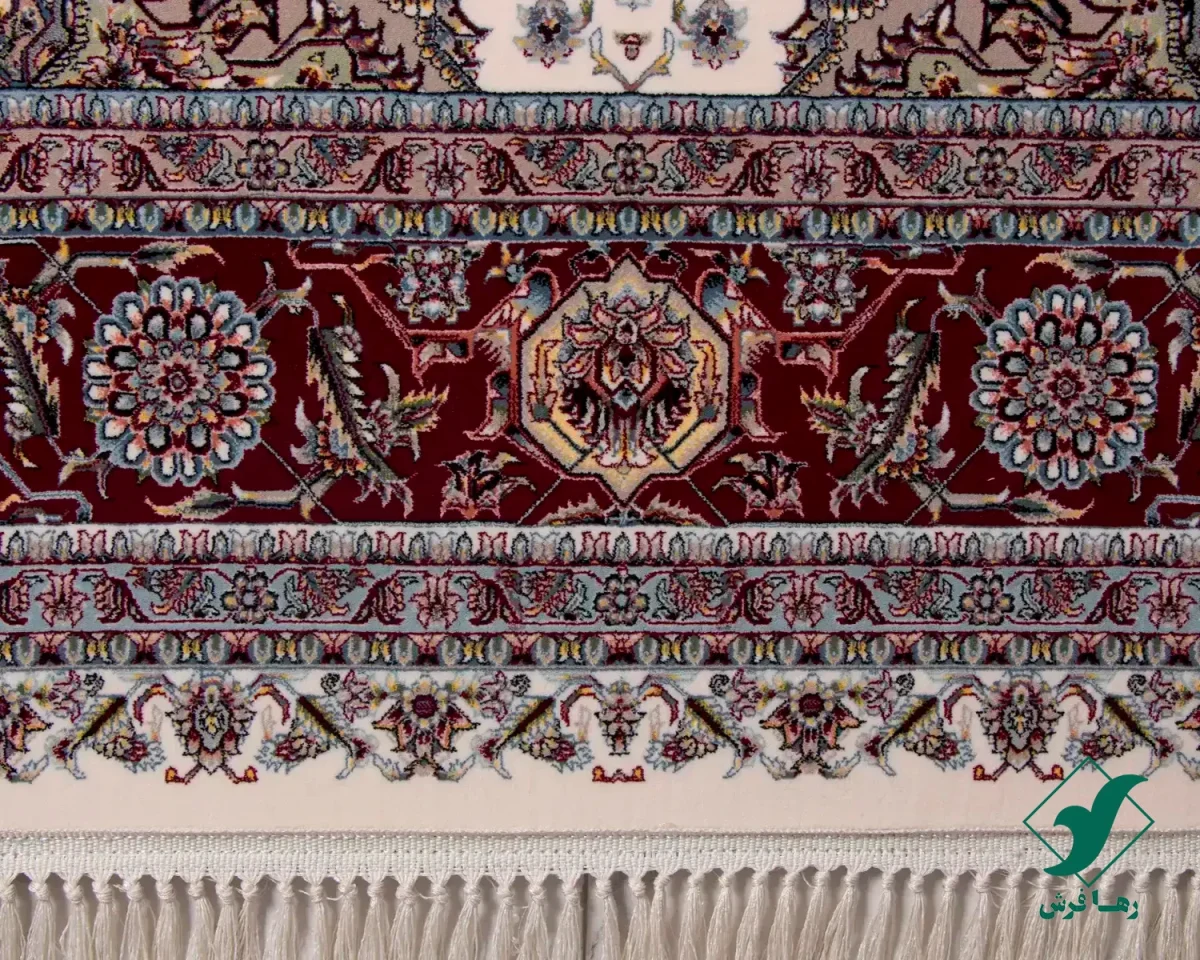 kerem1217-4.webp فرش کلاسیک 1217 کرم
