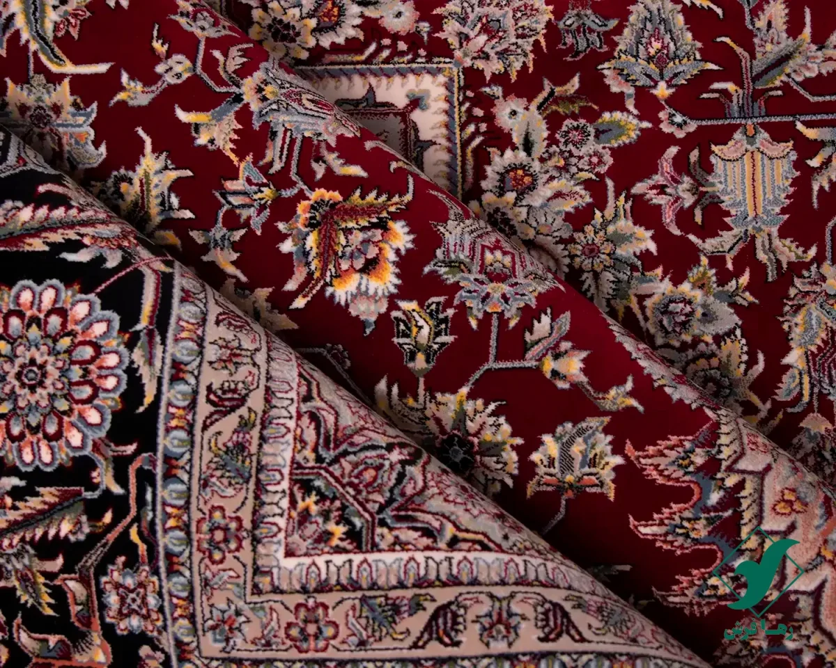 فرش کلاسیک 1255 لاکی