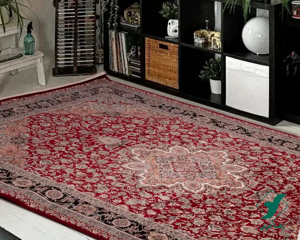 فرش کلاسیک 1255 لاکی