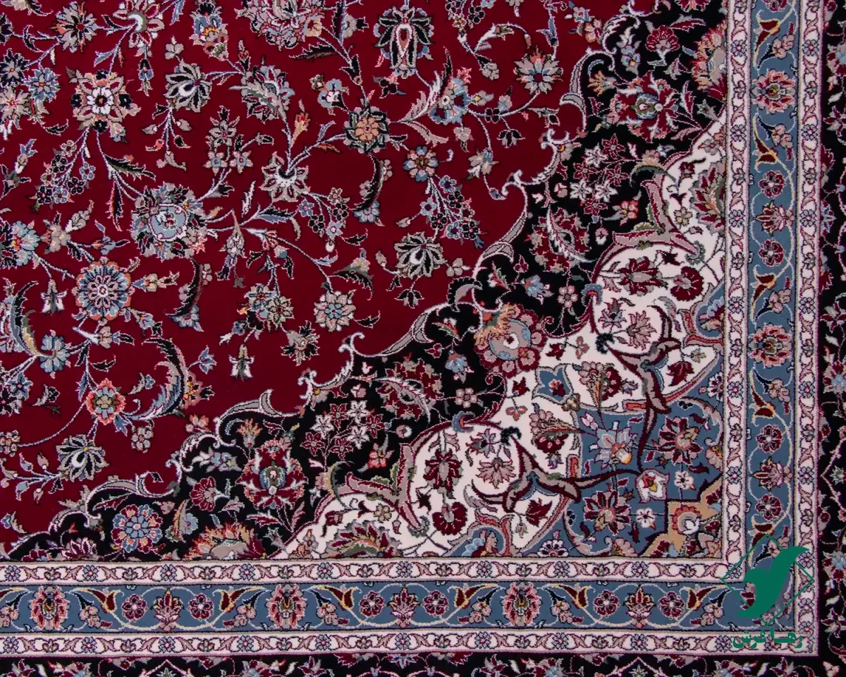فرش کلاسیک 1262 لاکی