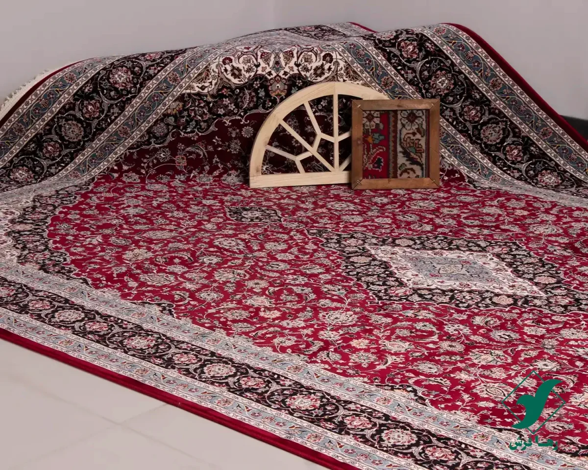 فرش کلاسیک 1262 لاکی