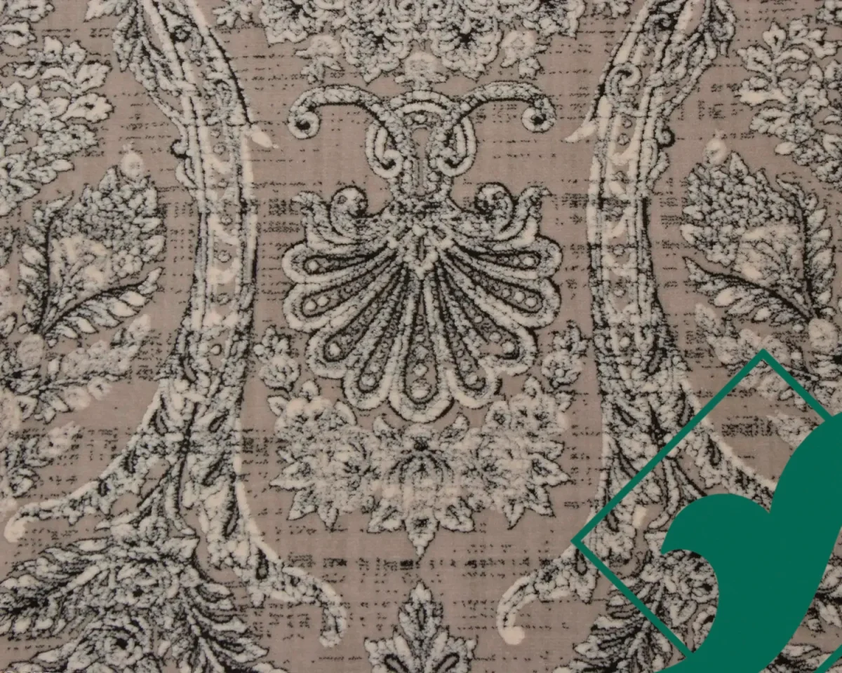 فرش وینتیج 49925 طوسی