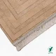 فرش مینیمال پارمیدا قهوه ای