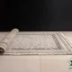 فرش مینیمال پارمیدا نقره ای