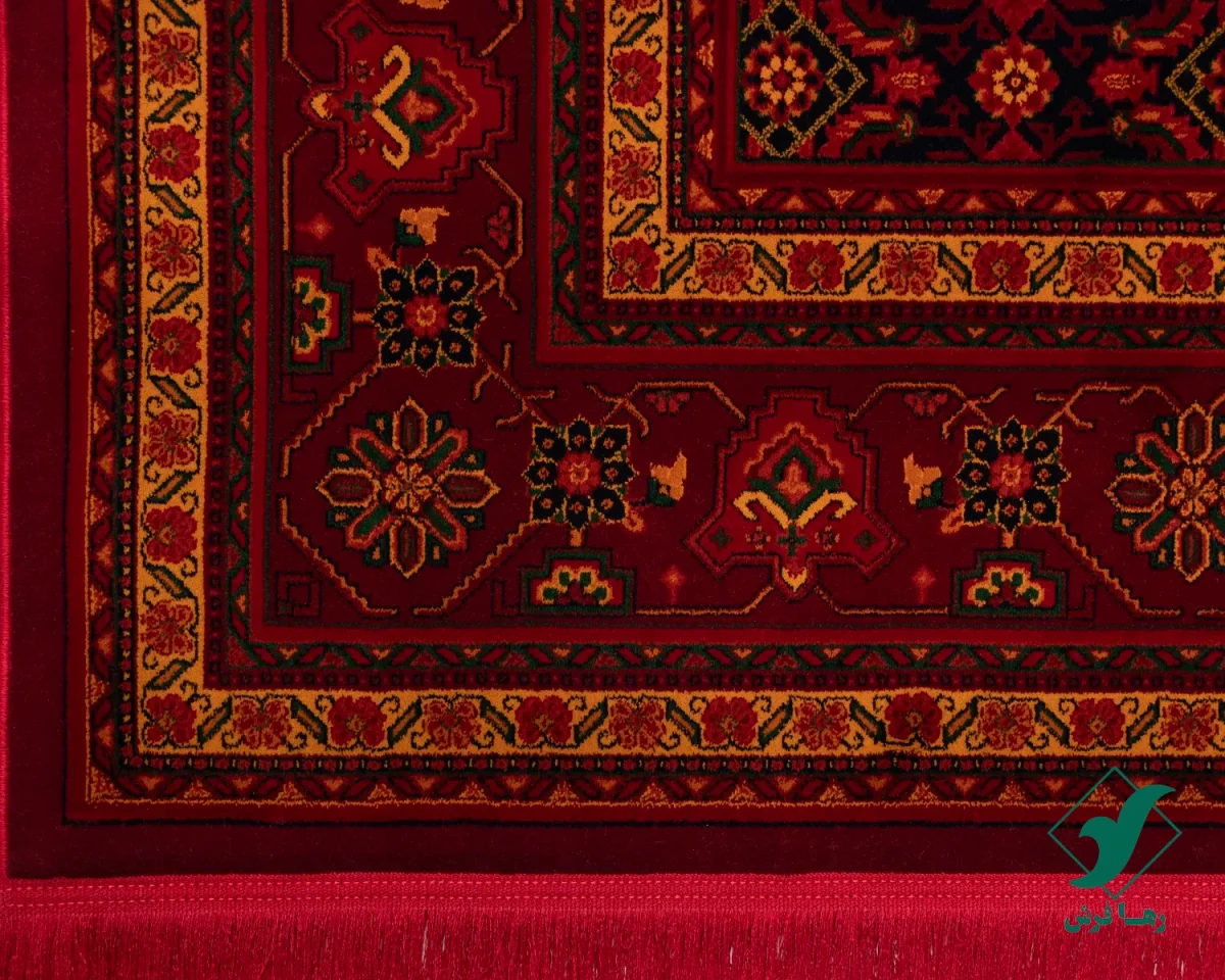 724-8.webp فرش کلاسیک 724 زرشکی