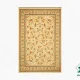 a1135.webp فرش ابریشم ماشینی A1135 کرم