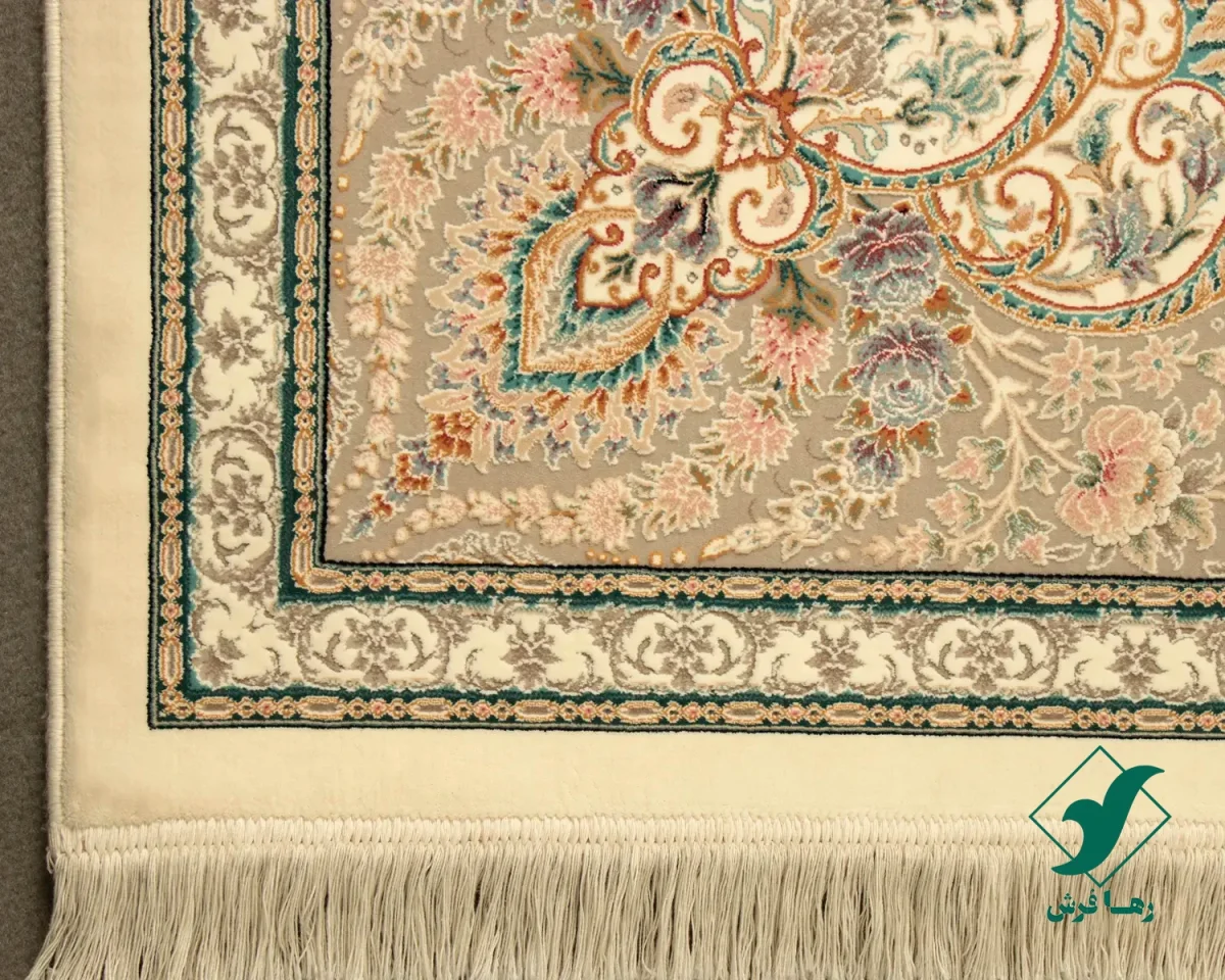 فرش کلاسیک کد 040_ رنگ 2003 کرم