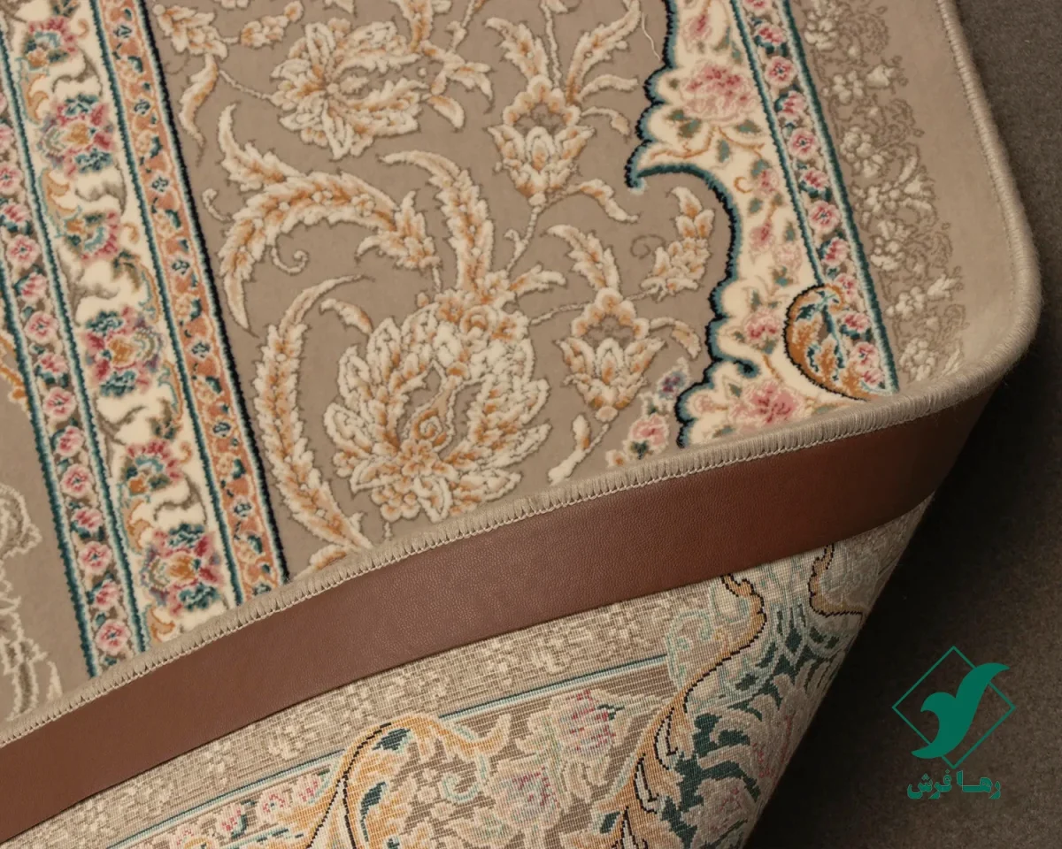 فرش کلاسیک کد 041_ رنگ 2033 نقره‌ای