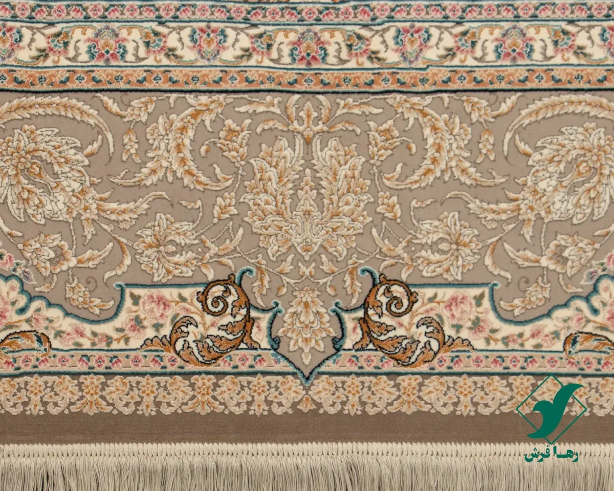 فرش کلاسیک کد 041_ رنگ 2073 قهوه‌ای