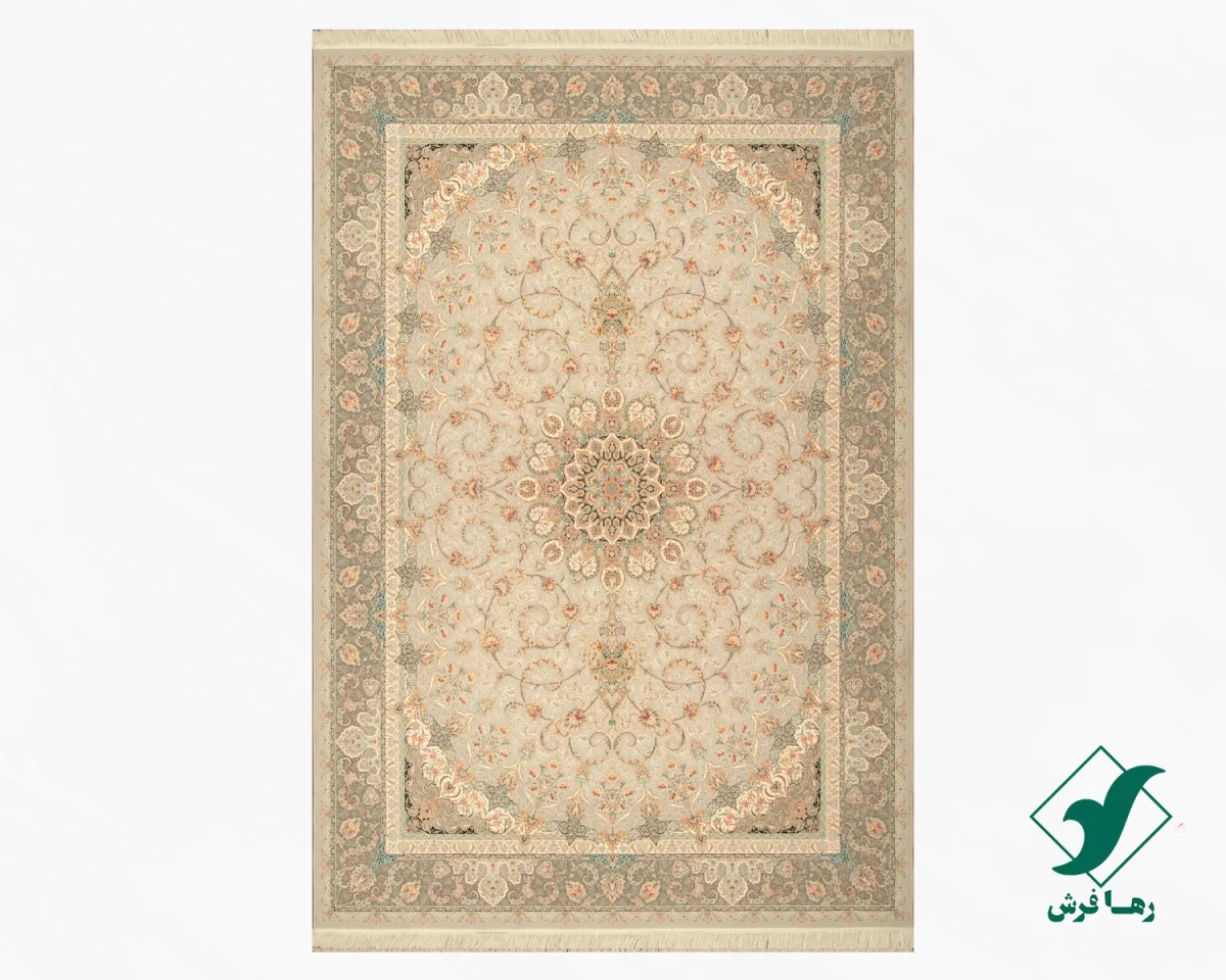 فرش کلاسیک کد 500_ رنگ 1037 بژ