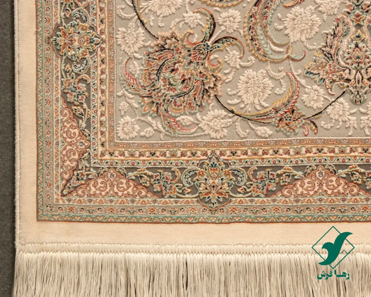 فرش کلاسیک کد 502_ رنگ 1003 کرم