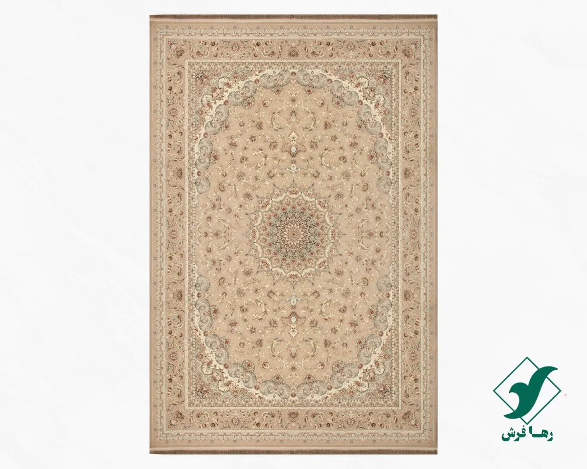 فرش کلاسیک فروغ بژ