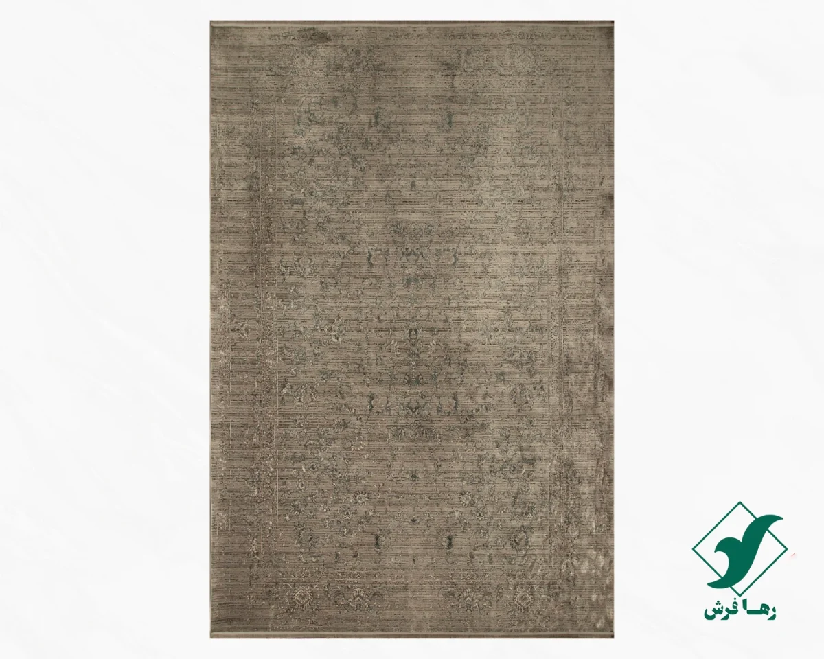 فرش وینتیج s415g طوسی
